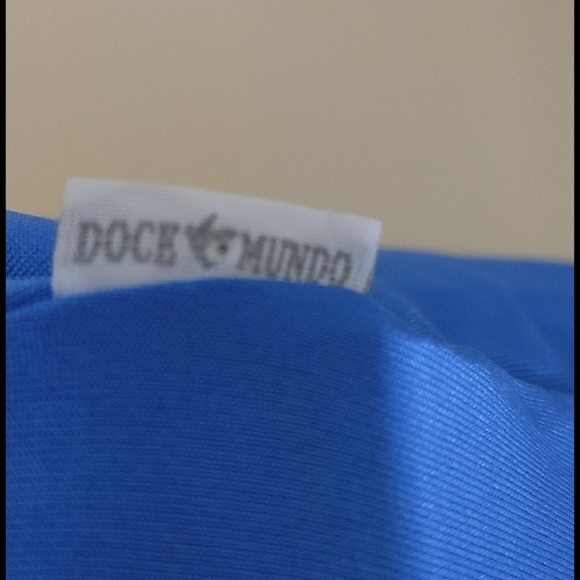 (5 for $20) Doce Mundo blue shirt size G/ L - Picture 4 of 10